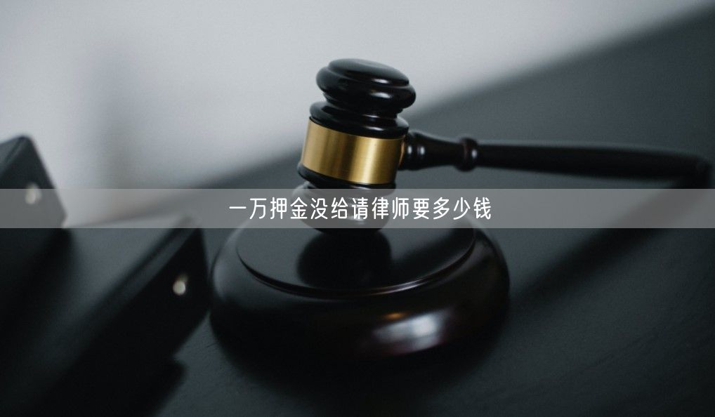 一万押金没给请律师要多少钱