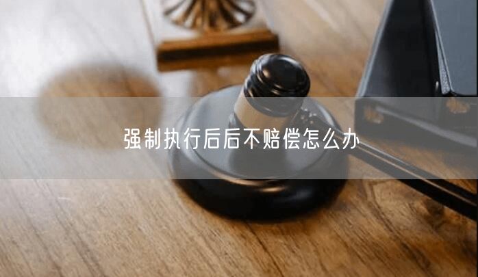 强制执行后后不赔偿怎么办